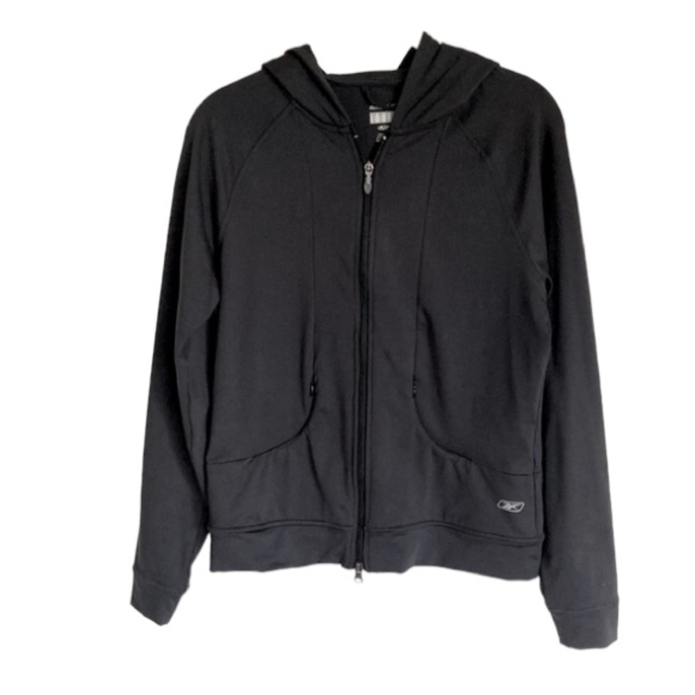 REEBOK Play Dry Black Jacket Size S